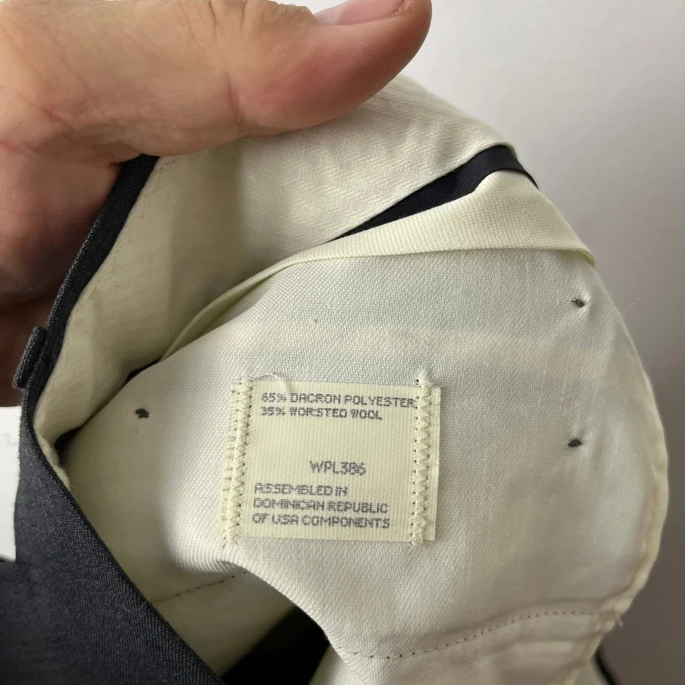 Haggar sizing reminder